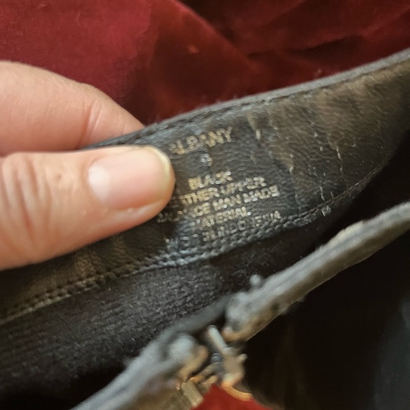 Steve Madden Albany Black upper leather boots silver buckle sz 9 - Picture 6 of 8